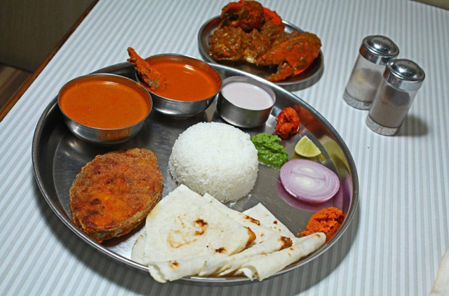 Non veg food near harnai beach hotels